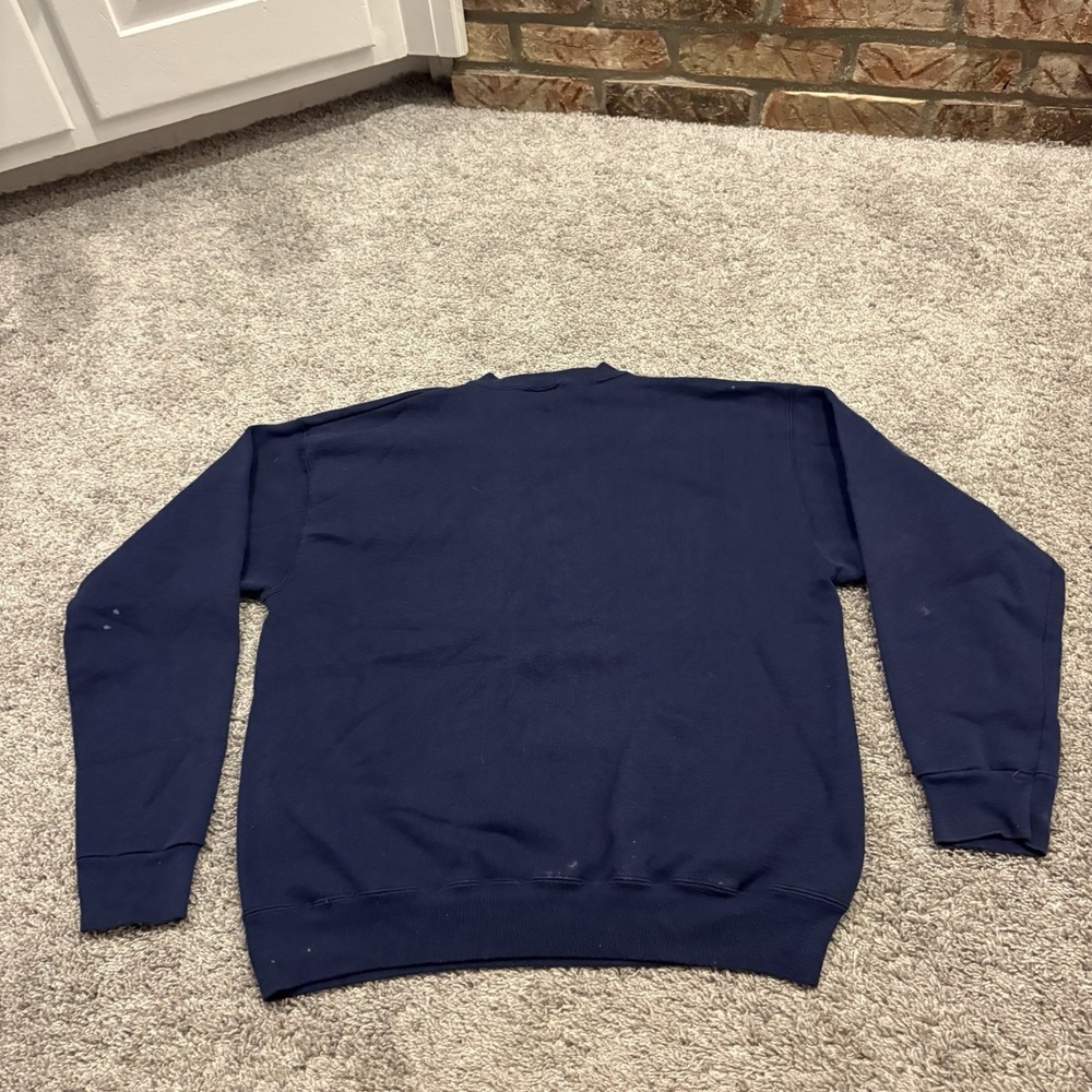 1994 Super Bowl Champions Back To Back Dallas Cowboys Sweatshirt NFL Logo 7 Larg - Picture 11 of 14